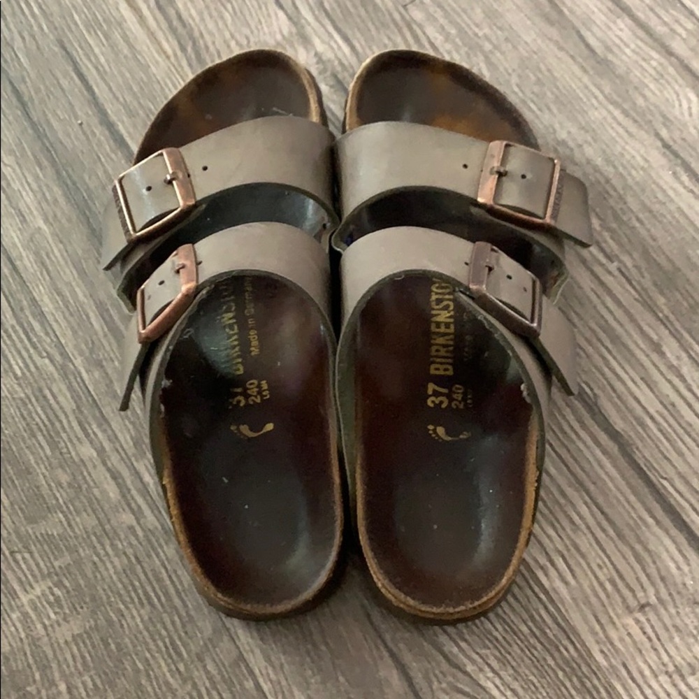 Tan Birkenstock’s